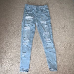 American Eagle High Rise Super Skinny Jeggings